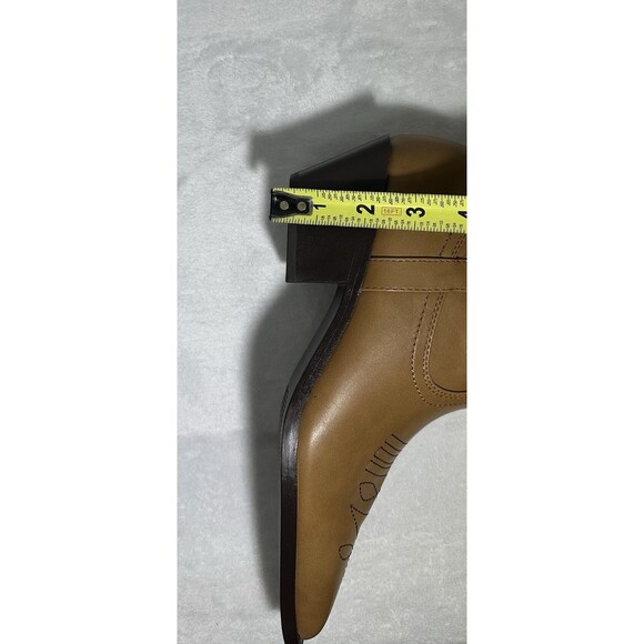 Madden Girl Western Cowboy Boots Women 8M Brown Pointed Toe